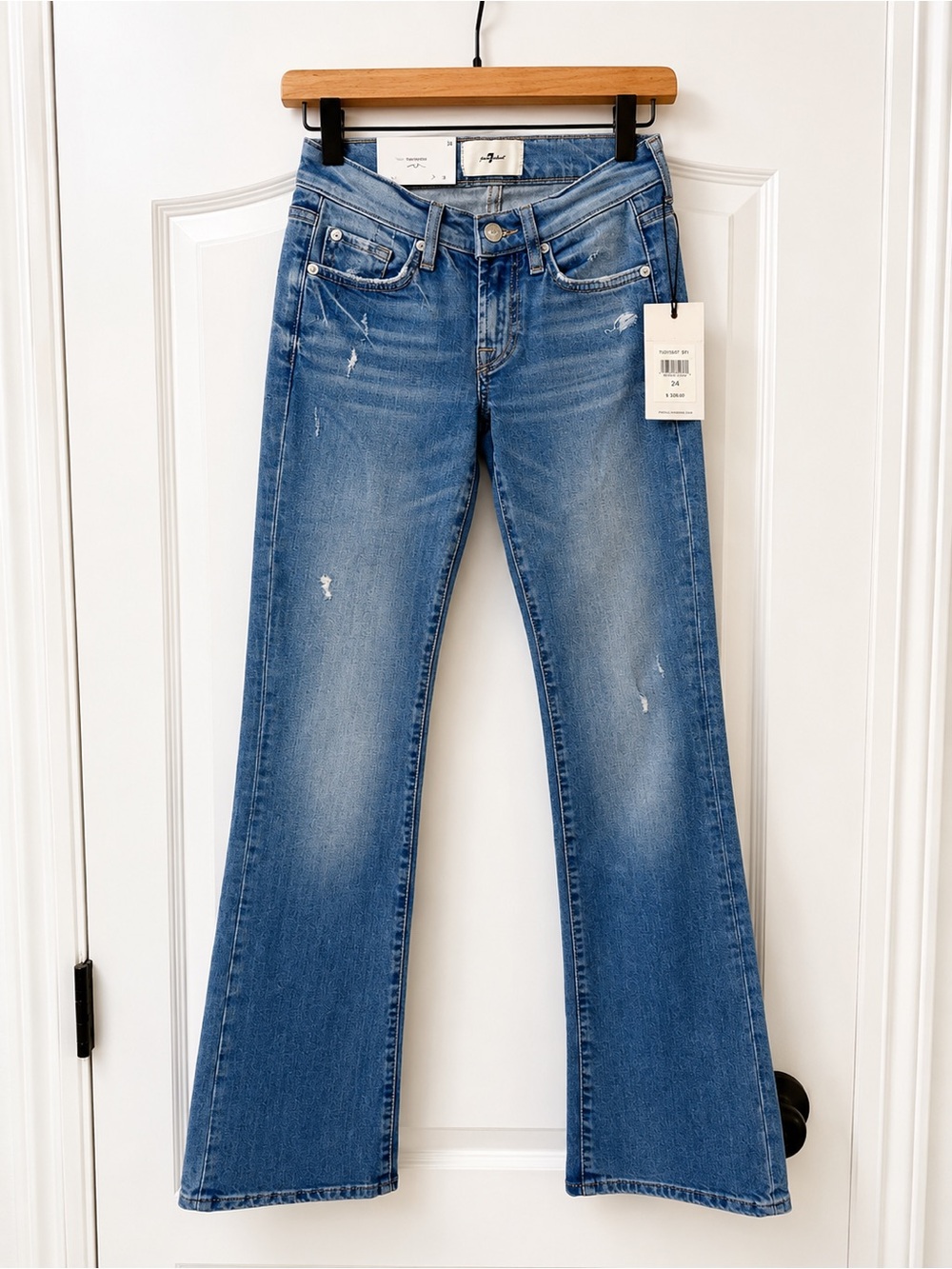 7 For All Mankind Original Bootcut Jeans Size 24 NWT